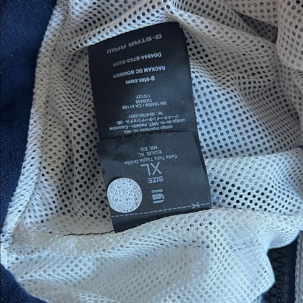 G-Star Blue Patterned Bomber Jacket - image 6